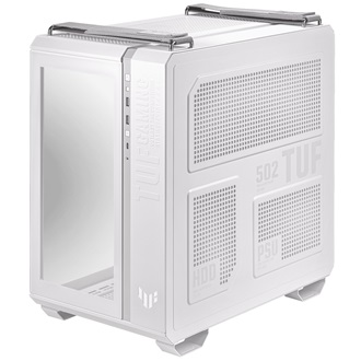 Asus TUF Gaming GT502 táp nélküli ablakos Mid Tower számítógépház fehér