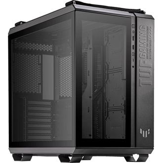 Asus TUF Gaming GT502 táp nélküli ablakos Mid Tower számítógépház fekete