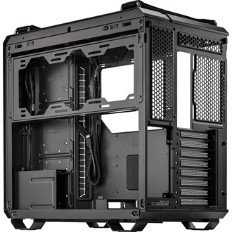 Asus TUF Gaming GT502 táp nélküli ablakos Mid Tower számítógépház fekete
