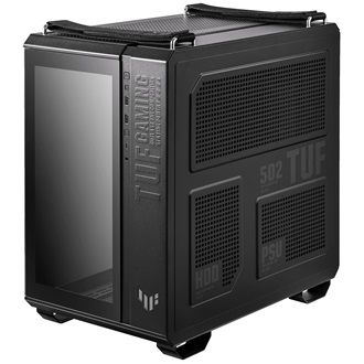 Asus TUF Gaming GT502 táp nélküli ablakos Mid Tower számítógépház fekete