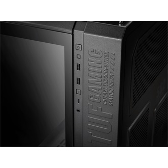 Asus TUF Gaming GT502 táp nélküli ablakos Mid Tower számítógépház fekete