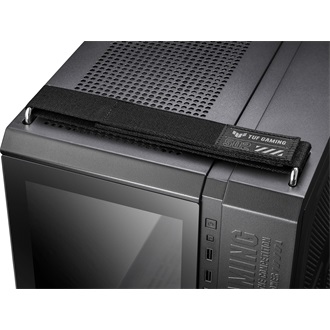 Asus TUF Gaming GT502 táp nélküli ablakos Mid Tower számítógépház fekete