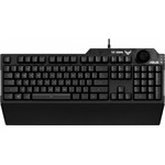 Asus TUF Gaming K1 USB cseppálló magyar gaming billentyűzet fekete