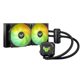 Asus TUF Gaming LC II 240 ARGB processzor vízhűtő fekete