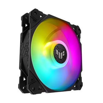 Asus TUF Gaming TF120 ARGB rendszerhűtő ventilátor fekete