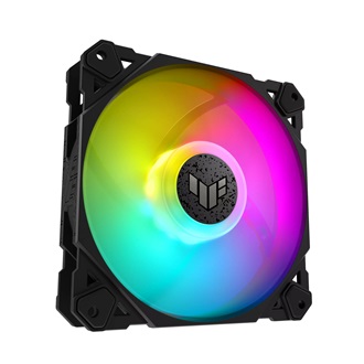 Asus TUF Gaming TF120 ARGB rendszerhűtő ventilátor fekete