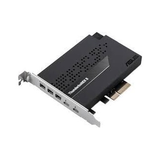Asus ThunderboltEX 5 2+3port PCIe x4 bővítőkártya szürke-fekete