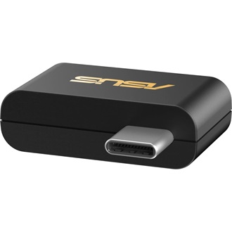 Asus USB-BE93 Mini BE6500 6,5Gb/s USB-C Tri-Band Wi-Fi hálózati adapter