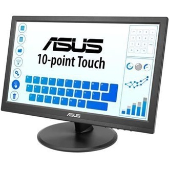 Asus VT168HR 15.6" touchscreen TN LED monitor fekete
