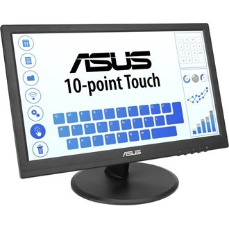 Asus VT169HE 15.6" touchscreen IPS LED monitor fekete