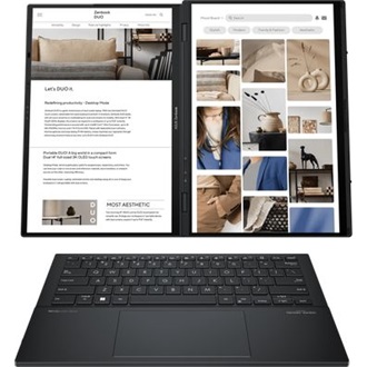 Asus Zenbook DUO UX8406CA-PZ123W 2-in-1 notebook szürke (120Hz; Basalt Gray)