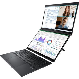 Asus Zenbook DUO UX8406CA-PZ123W 2-in-1 notebook szürke (120Hz; Basalt Gray)