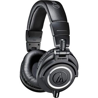 Audio-technica ATH-M50x fejhallgató fekete