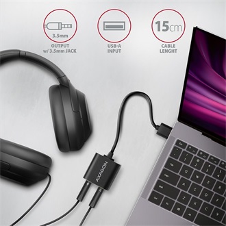Axagon ADA-12 2.0 USB-A 2.0 hangkártya