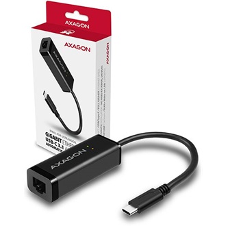 Axagon ADE-SRC 1Gb/s USB-C RJ45 hálózati adapter