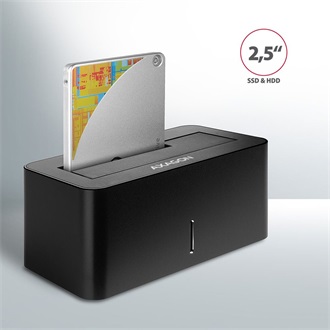 Axagon ADSA-SN 2.5/3.5" SATA3 USB3.0 dokkoló fekete