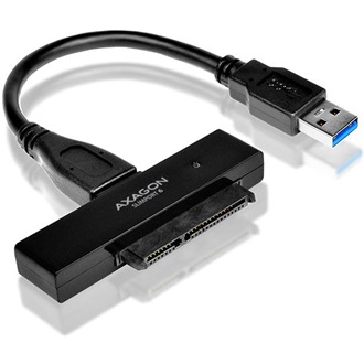 Axagon ADSA-1S6 2.5" SATA3 USB3.0 külső ház fekete