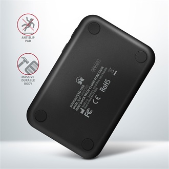 Axagon SuperSpeed USB DUAL 2.5" SATA3 USB3.0 dokkoló fekete