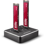 Axagon ADSA-M2C M.2 22110 PCIe NVMe USB3.2 Gen 2×1 C dokkoló szürke