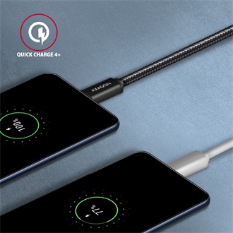 Axagon USB-C 3.2 Gen1 -> USB-C 3.2 Gen1 M/M adatkábel 2m fekete 60W