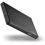 Axagon EE25-XA6 2.5" SATA3 USB3.0 külső ház fekete aluminium