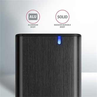 Axagon EEM2-SBC M.2 2280 SATA3 USB3.2 Gen 2×1 C külső ház fekete