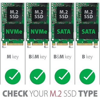 Axagon PCEM2-D 2-port SATA3 M.2 NVME PCIe x4 bővítőkártya fekete