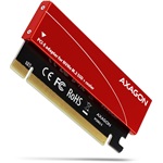 Axagon PCEM2-S 1-port M.2 NVME PCIe x16 bővítőkártya piros