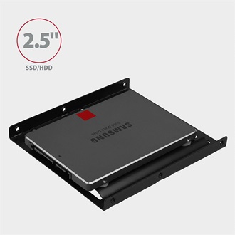 Axagon RHD-125B 3,5" SATA3 beépítő keret fekete
