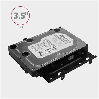 Axagon RHD-435 5,25" SATA3 beépítő keret fekete