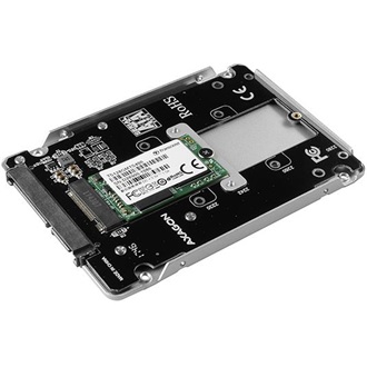 Axagon RSS-M2SD M.2 2280/2260/2242 SATA3 beépítő keret ezüst