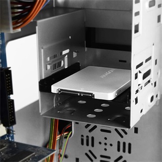 Axagon RSS-M2SD M.2 2280/2260/2242 SATA3 beépítő keret ezüst