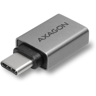 Axagon USB-C -> USB-A 2.0 M/F adapter szürke