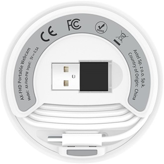 Axtel AX-FHD Portable webkamera fehér