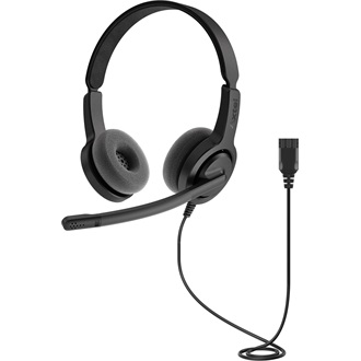 Axtel Voice 28 duo fejhallgató headset fekete