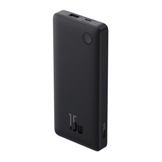 BASEUS AIRPOW LITE vésztöltő USB+Type-C aljzat 10000mAh, LED jelzés, FEKETE