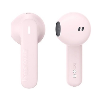 BASEUS BOWIE E16 bluetooth fülhallgató SZTEREO (v5.3, TWS, mikrofon, zajszűrő, IPX4 + töltőtok) RÓZSASZÍN