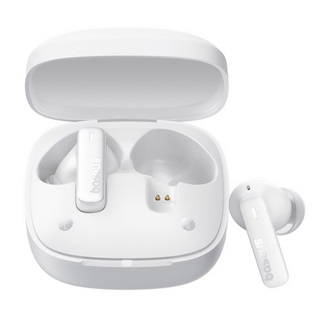 BASEUS BOWIE E19 Bluetooth fülhallgató SZTEREO v5.3, IPX5 + töltőtok, FEHÉR
