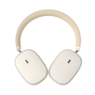 BASEUS BOWIE H1i bluetooth fejhallgató SZTEREO (v5.3, TWS, mikrofon, aktív zajszűrő + Type-C tápkábel) FEHÉR