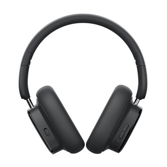BASEUS BOWIE H1i bluetooth fejhallgató SZTEREO (v5.3, TWS, mikrofon, aktív zajszűrő + Type-C tápkábel) FEKETE