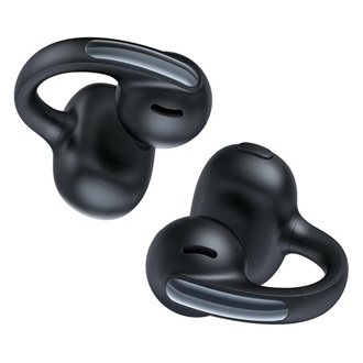 BASEUS BOWIE MC1 bluetooth fülhallgató SZTEREO (v5.4, TWS, zajszűrő, fülre csíptethető, IP57 + töltőtok) FEKETE