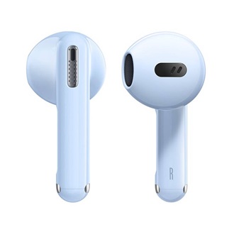 BASEUS BOWIE WX5 bluetooth fülhallgató SZTEREO (v5.2, TWS, mikrofon, zajszűrő + töltőtok) VILÁGOSKÉK