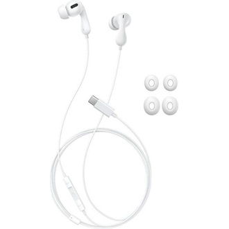 BASEUS ENCOK CZ20 fülhallgató SZTEREO (Type-C, mikrofon, felvevő gomb, hangerőszabályzó) FEHÉR