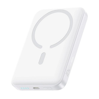 BASEUS ENERFILL FM11 ULTRA-MINI vésztöltő Type-C aljzat 10000mAh, MagSafe + Type-C kábel, FEHÉR