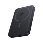 BASEUS ENERFILL FM12 vésztöltő Type-C+USB aljzat 10000mAh, Qi2, FEKETE