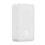 BASEUS ENERFILL FM41 ULTRA-MINI powerbank Type-C aljzat (20000mAh, 20W, PD gyorstöltő, mágneses + Type-C kábel) FEHÉR