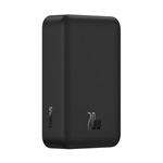 BASEUS ENERFILL FM41 ULTRA-MINI vésztöltő Type-C aljzat 20000mAh, mágneses + Type-C kábel, FEKETE