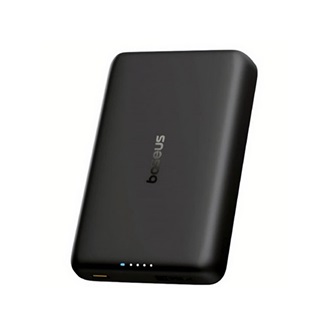 BASEUS ENERFILL FT11 vésztöltő Type-C aljzat 10000mAh, LED jelzés, FEKETE