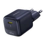 BASEUS EnerFill FN22 hálózati elosztó Type-C aljzat (45W, GaN, PD gyorstöltő 3.0) FEKETE