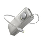 Baseus Free2Pull 10000mAh powerbank világosszürke